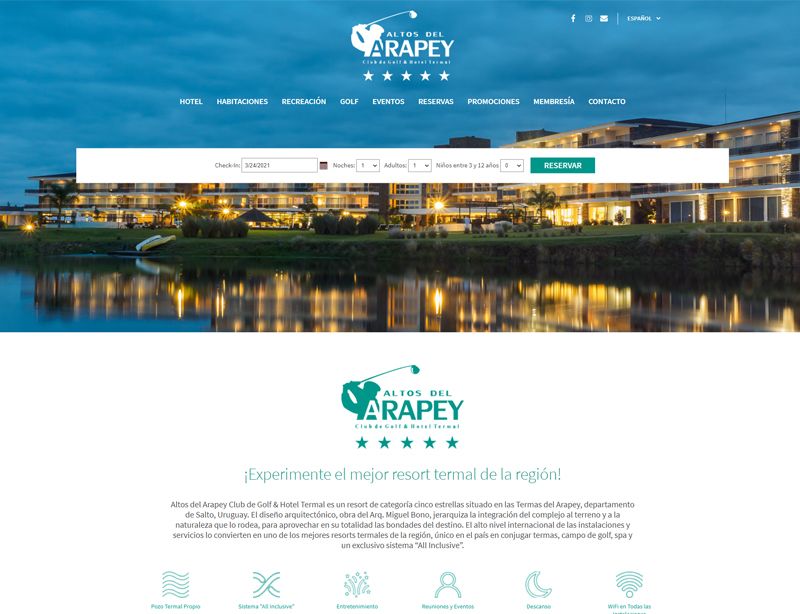 Altos del Arapey - Club de Golf y Hotel Termal