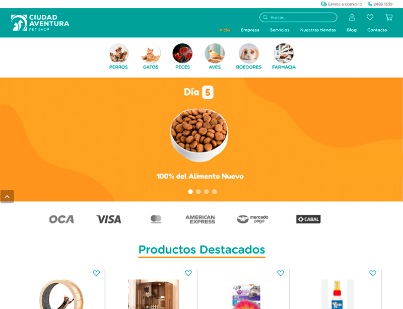 Ciudad Aventura - Pet Shop