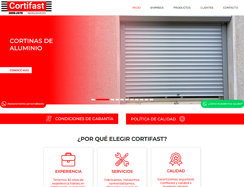 Cortifast - Reparación y Venta de Cortinas