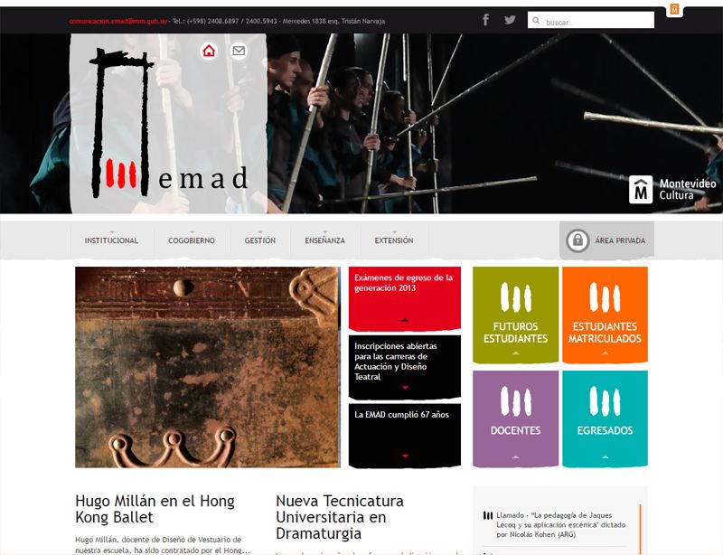 EMAD - Escuela Multidisciplinaria de Arte Dramático