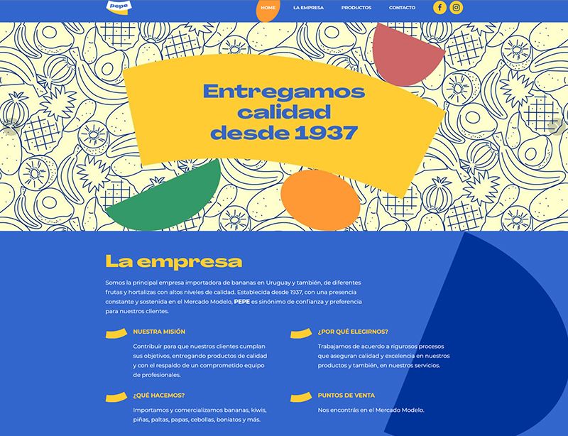 Pepe - Entregamos calidad desde 1937